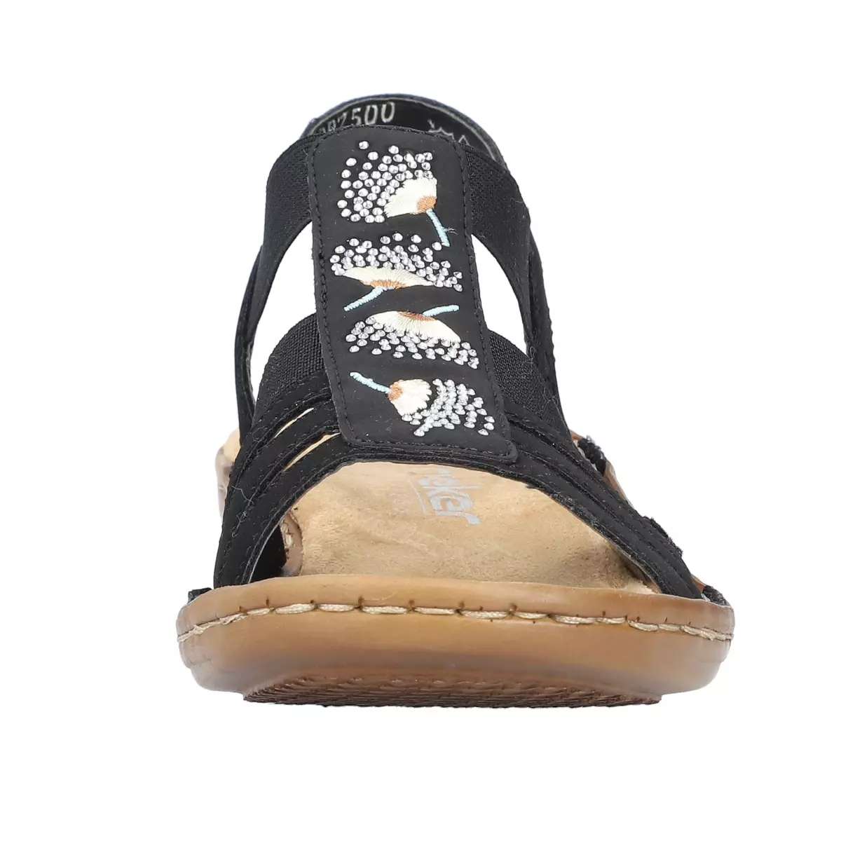 SANDAŁY RIEKER 60875/00 SCHWARZ - obrazek 5