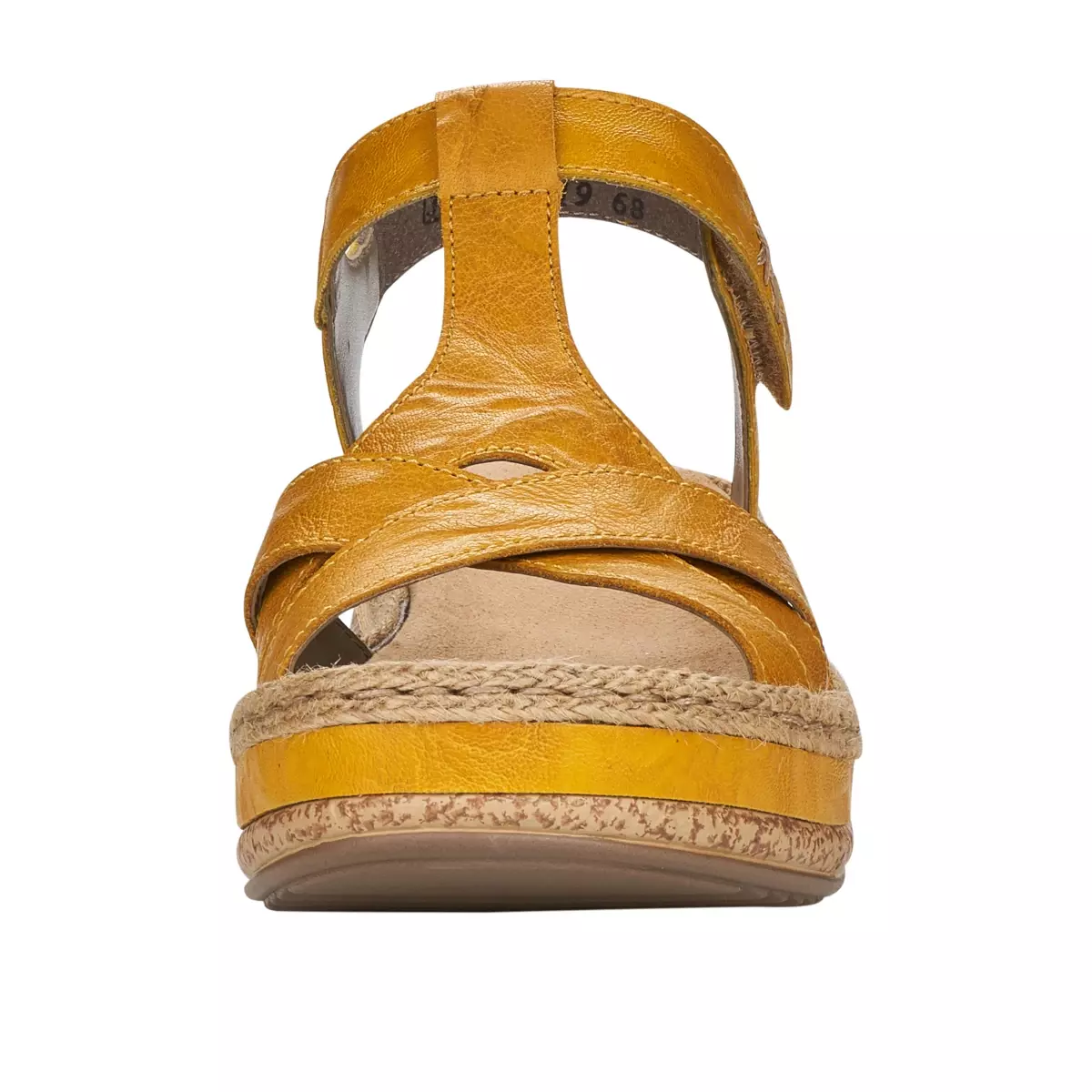 SANDAŁY RIEKER V0919/68 GELB - obrazek 3