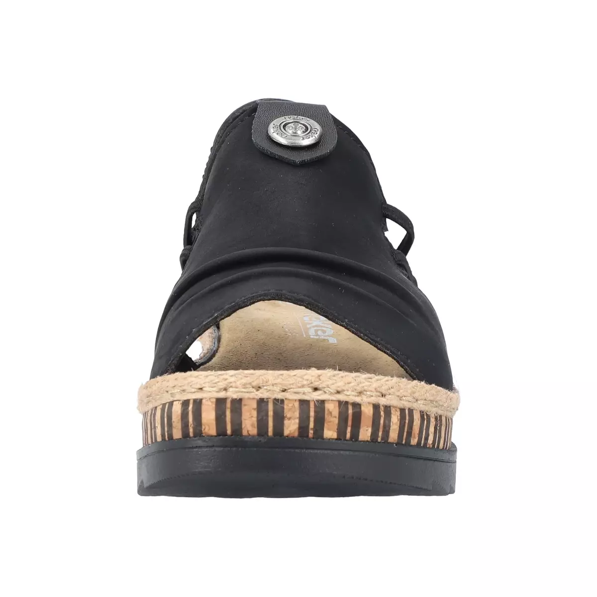 SANDAŁY RIEKER V7972/00 SCHWARZ - obrazek 5