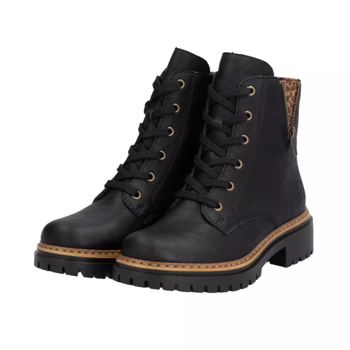 TRZEWIKI RIEKER 72617/00 SCHWARZ - obrazek 3