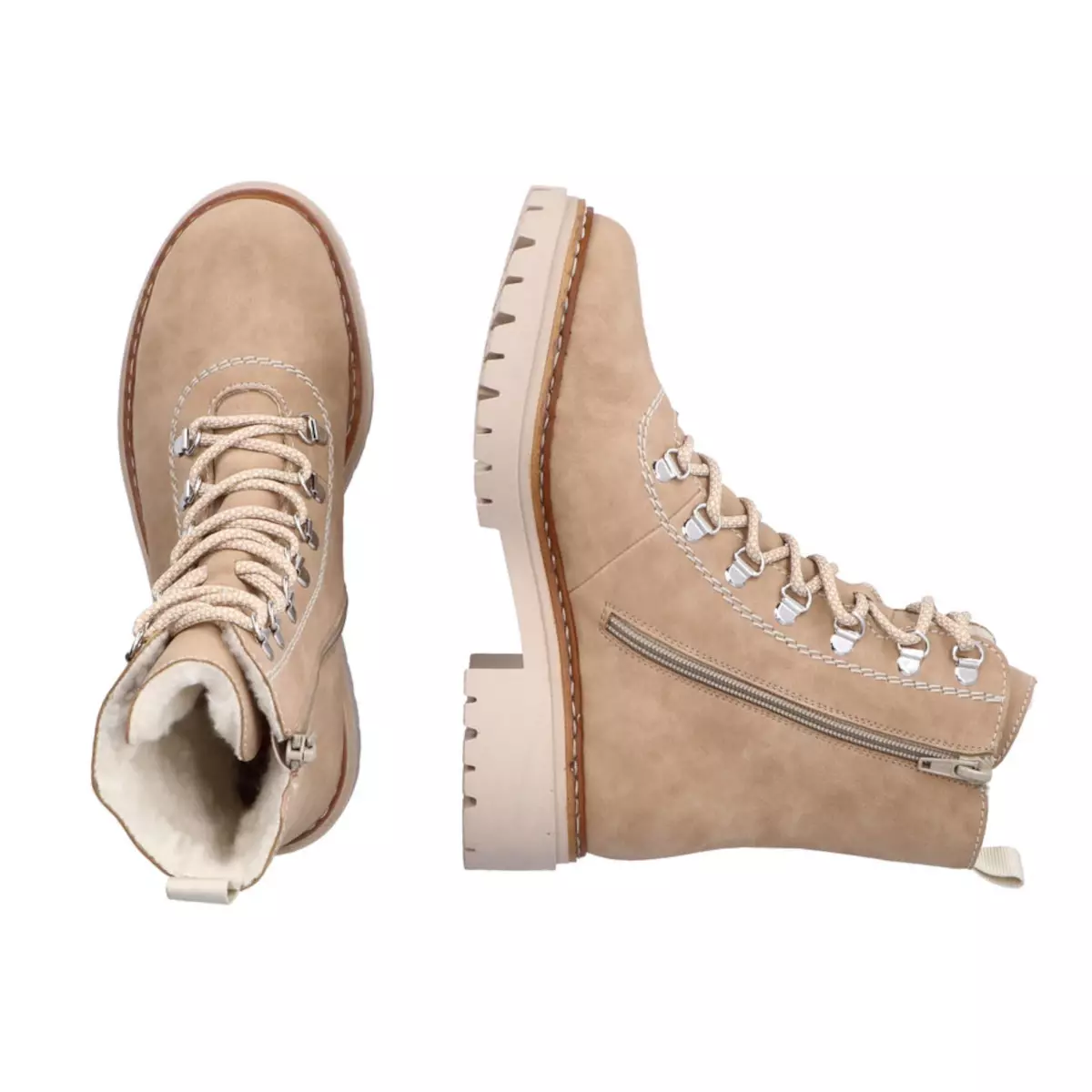 TRZEWIKI RIEKER 72643/60 BEIGE - obrazek 2