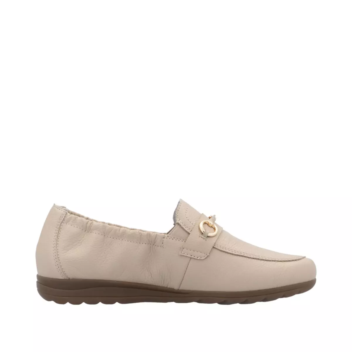 MOKASYNY RIEKER L9354/60 BEIGE - obrazek 10