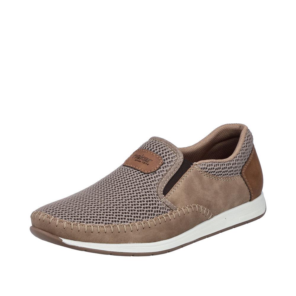 MOKASYNY RIEKER 11954/64 BEIGE - obrazek 11