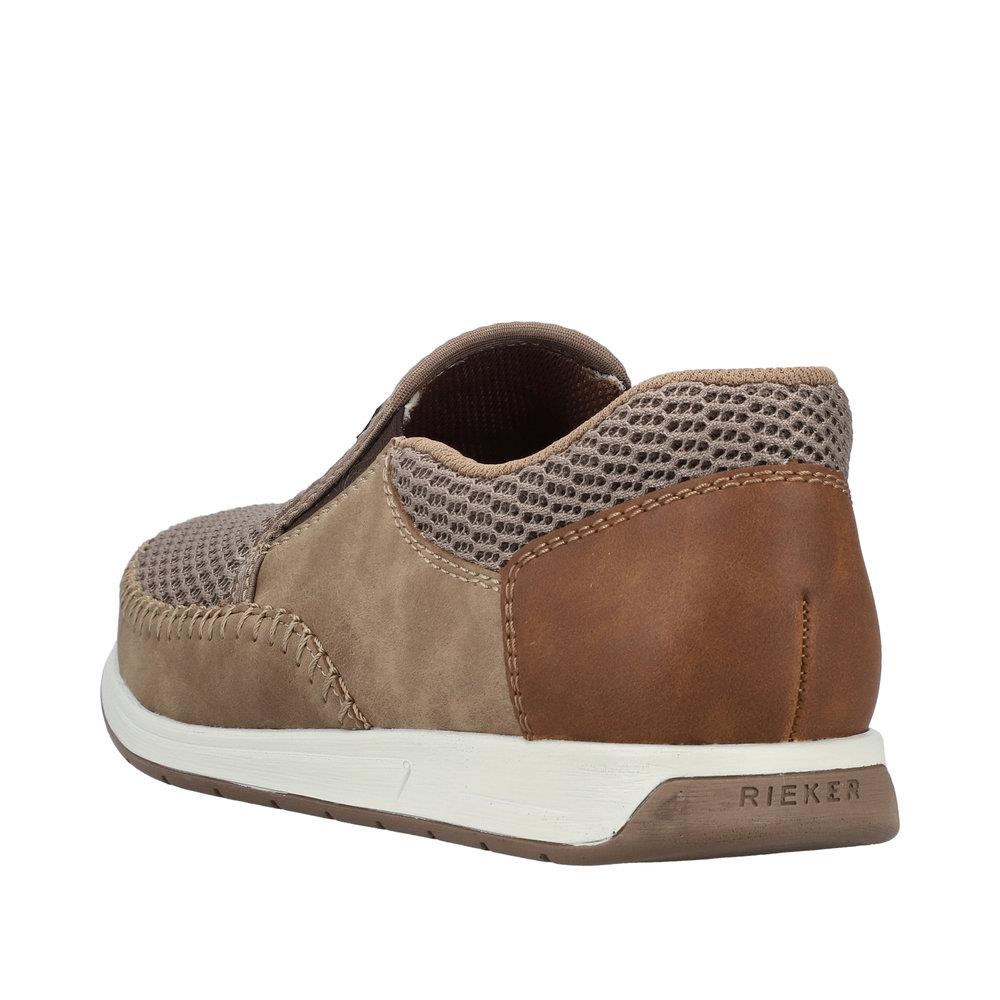 MOKASYNY RIEKER 11954/64 BEIGE - obrazek 10