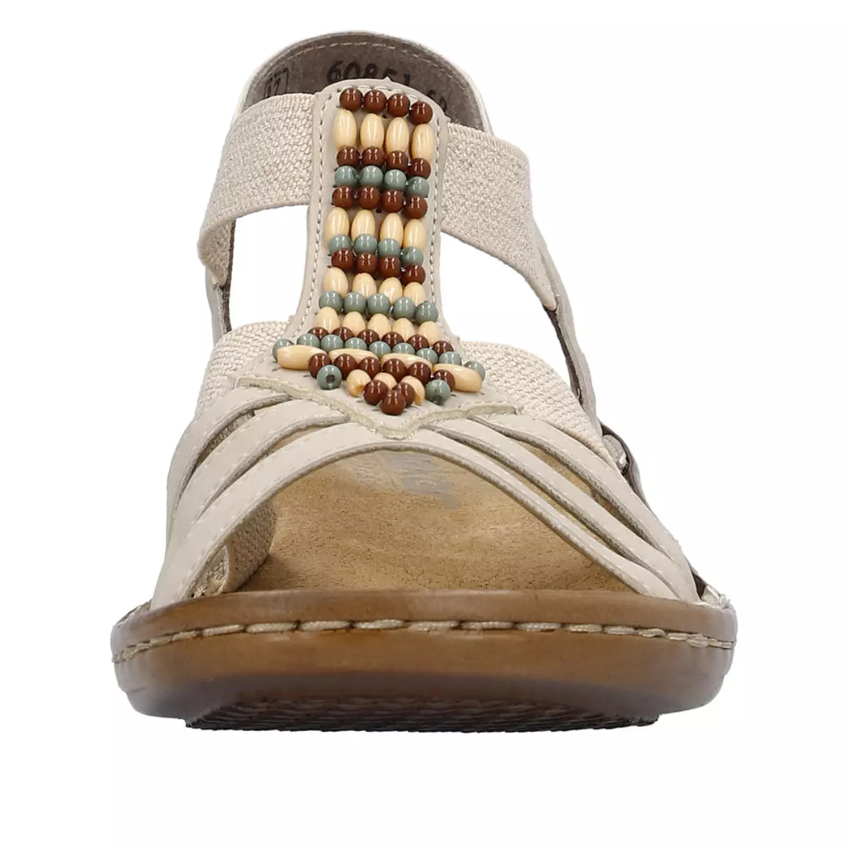 SANDAŁY RIEKER 60851/62 BEIGE - obrazek 6