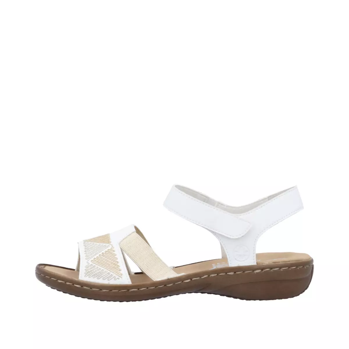 SANDAŁY RIEKER 608C4/80 WEISS - obrazek 7