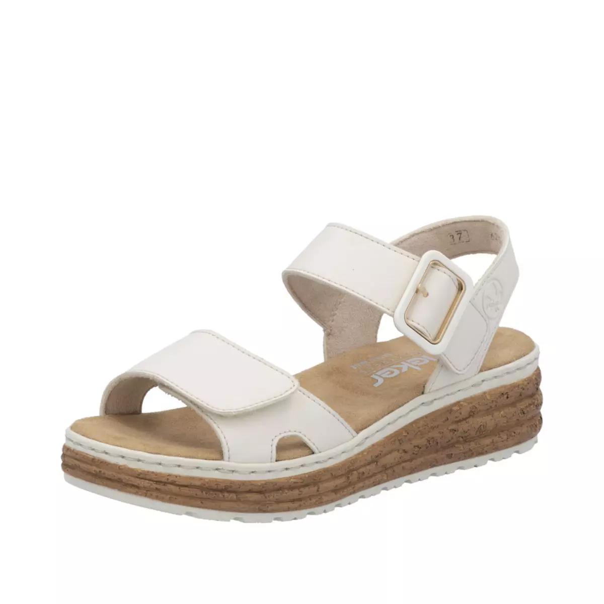 SANDAŁY RIEKER 62760/60 BEIGE - obrazek 9