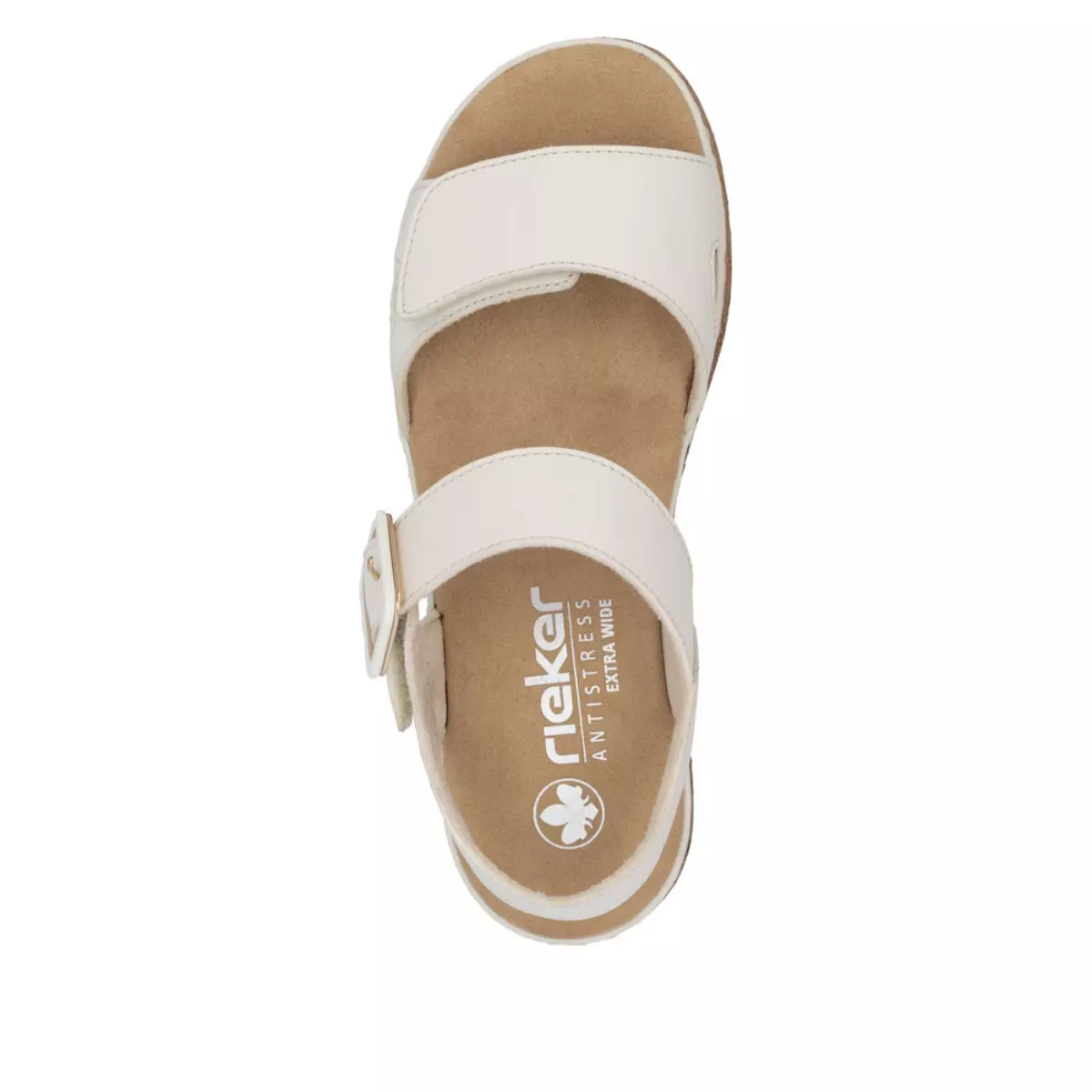 SANDAŁY RIEKER 62760/60 BEIGE - obrazek 7