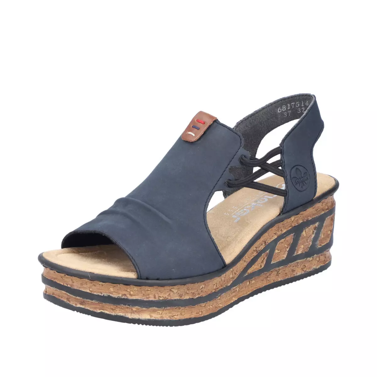 SANDAŁY RIEKER 68175/14 BLAU - obrazek 12