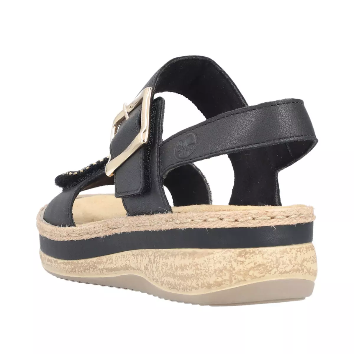 SANDAŁY RIEKER V0951/00 SCHWARZ - obrazek 10