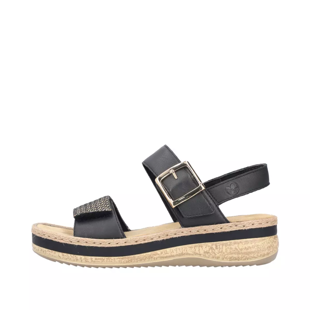 SANDAŁY RIEKER V0951/00 SCHWARZ - obrazek 8