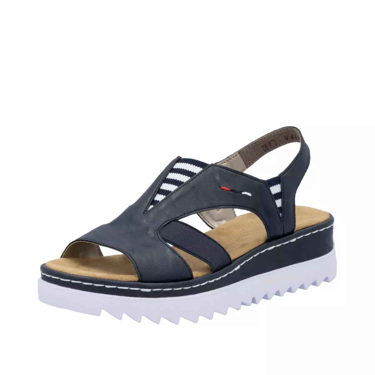 SANDAŁY RIEKER V44Y5/14 BLAU - obrazek 11