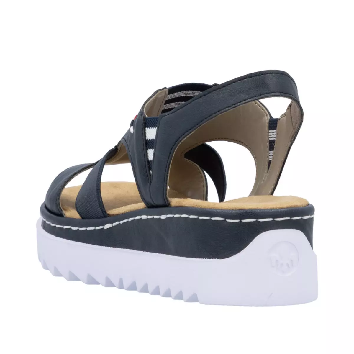 SANDAŁY RIEKER V44Y5/14 BLAU - obrazek 9