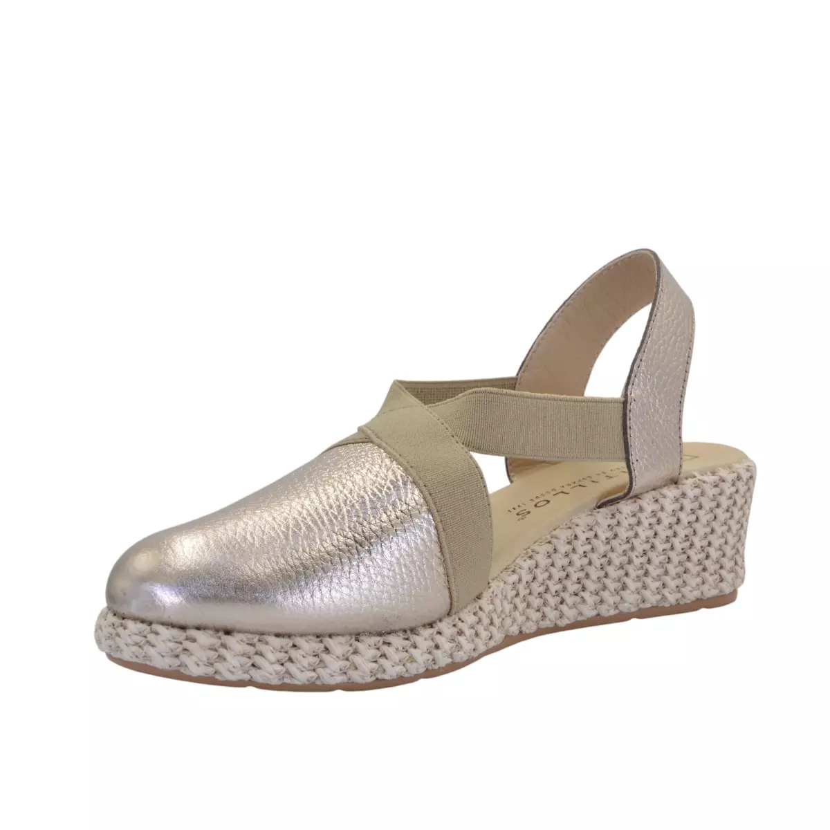 SANDAŁY PITILLOS 10627 ORO - obrazek 4