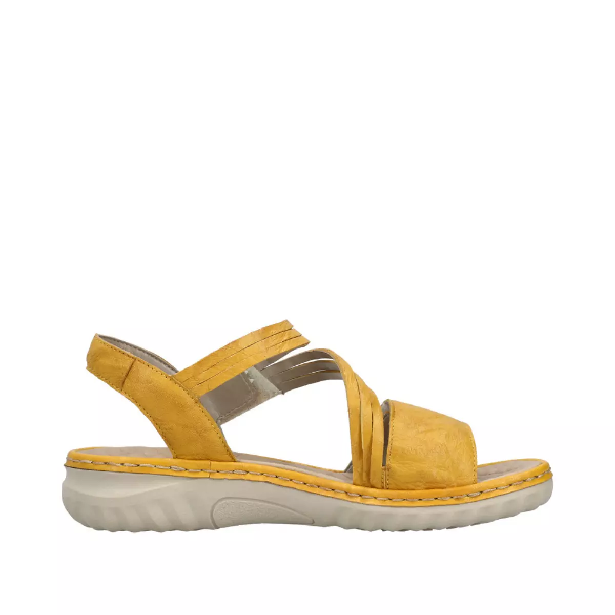 SANDAŁY RIEKER 60464/68 GELB - obrazek 7