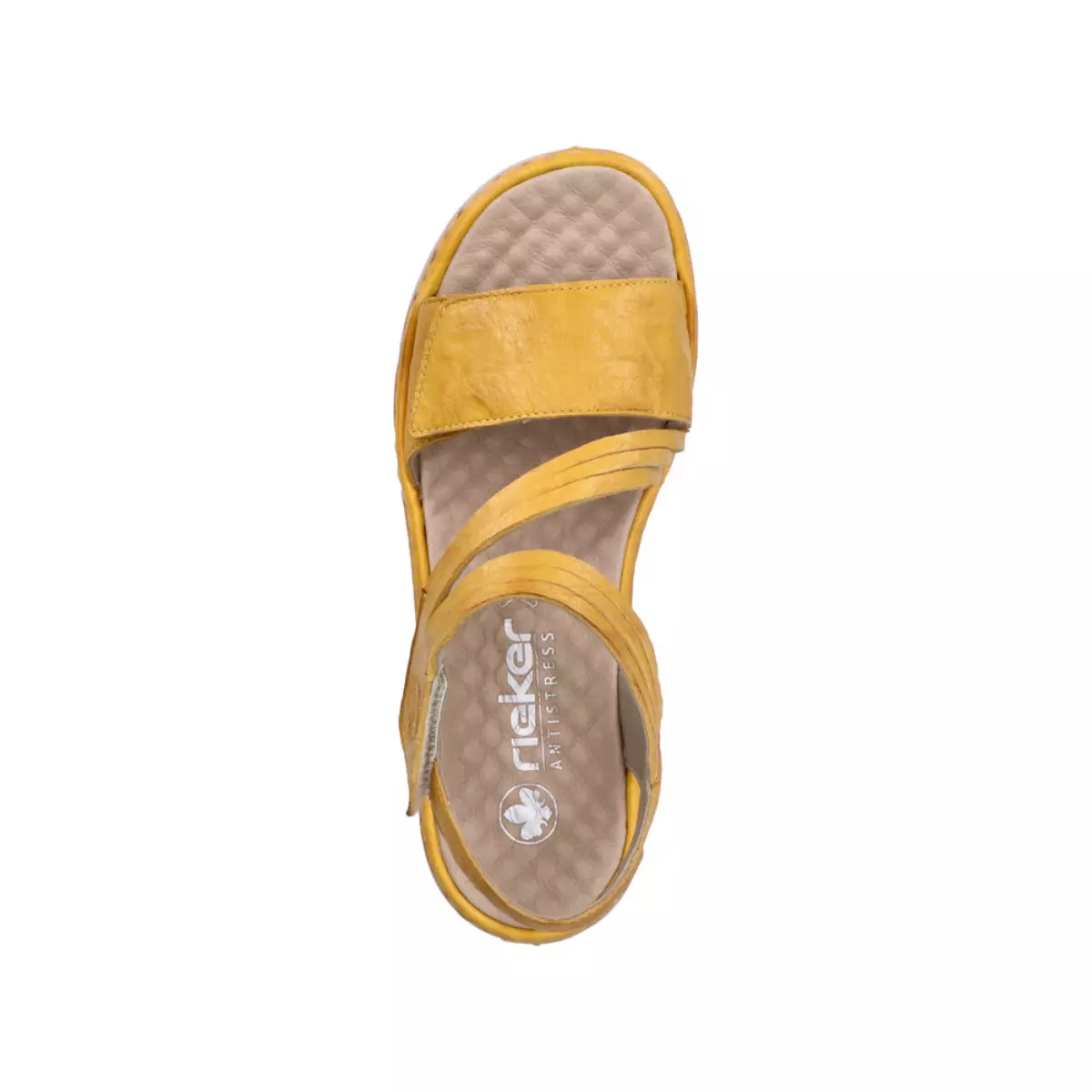 SANDAŁY RIEKER 60464/68 GELB - obrazek 5