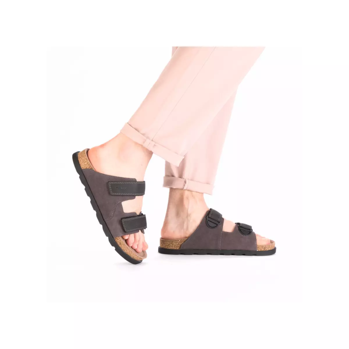 KLAPKI RIEKER 21160/45 GRAU - obrazek 3