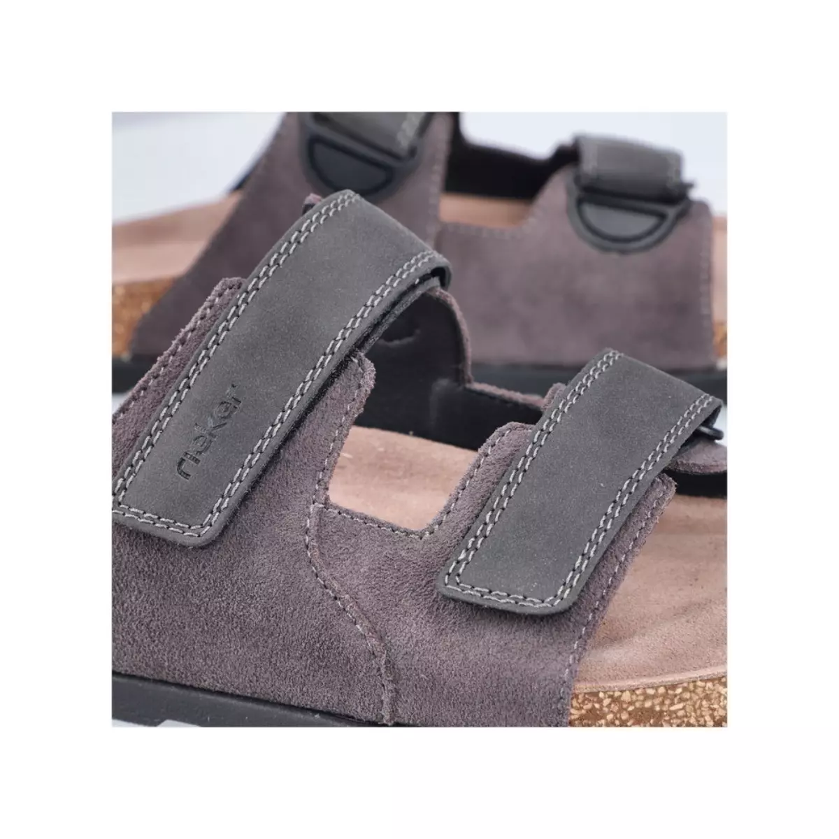 KLAPKI RIEKER 21160/45 GRAU - obrazek 2