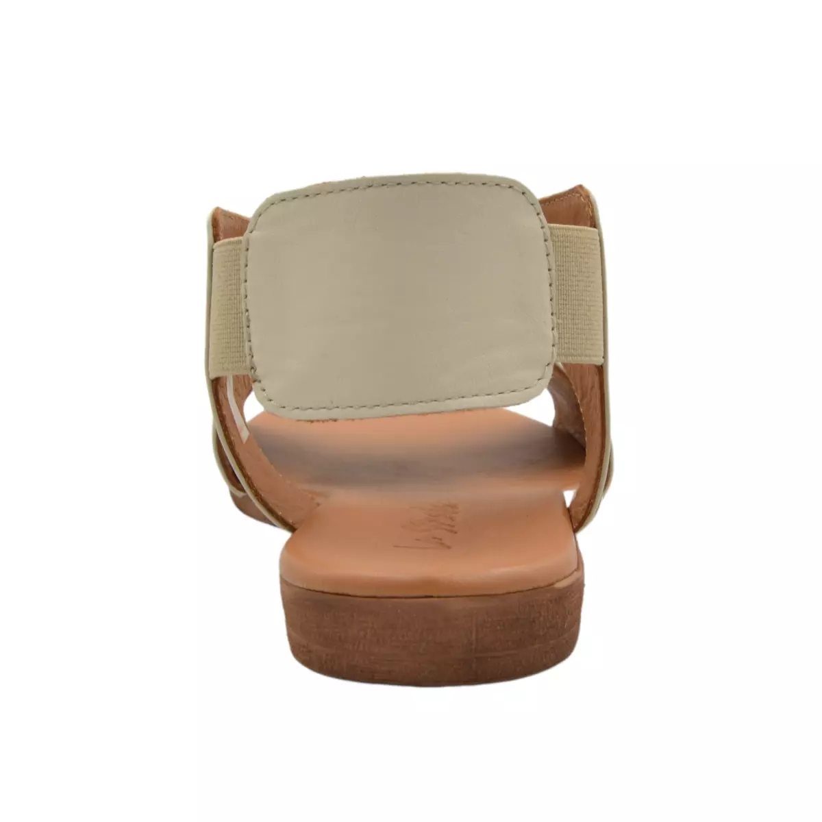 SANDAŁY LA STRADA 151418 CREMA - obrazek 2