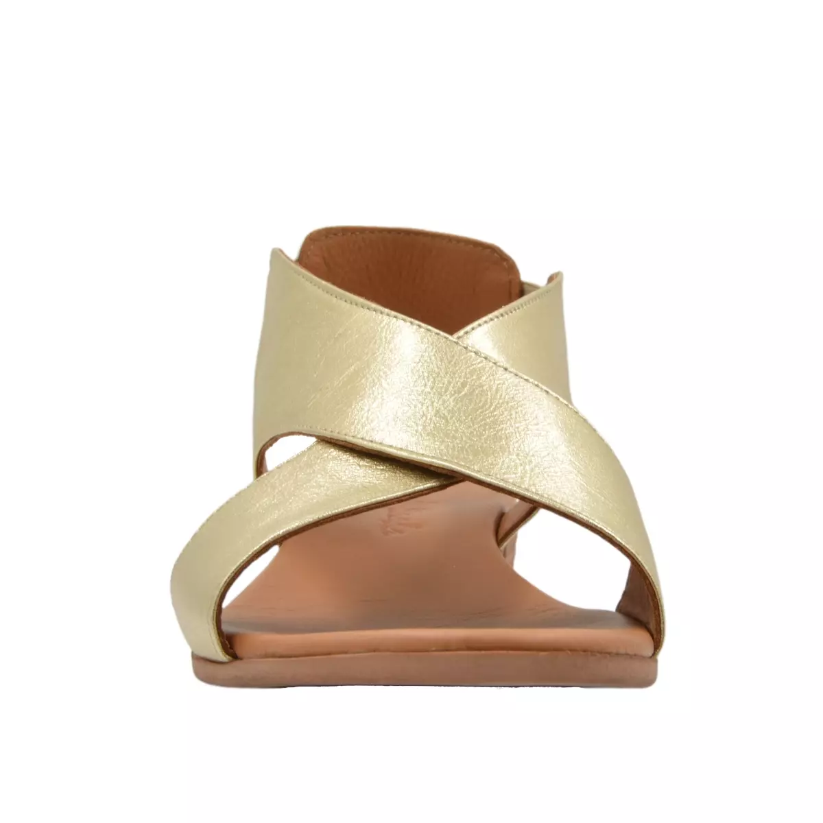 SANDAŁY LA STRADA 151418 GOLD K.K. - obrazek 3