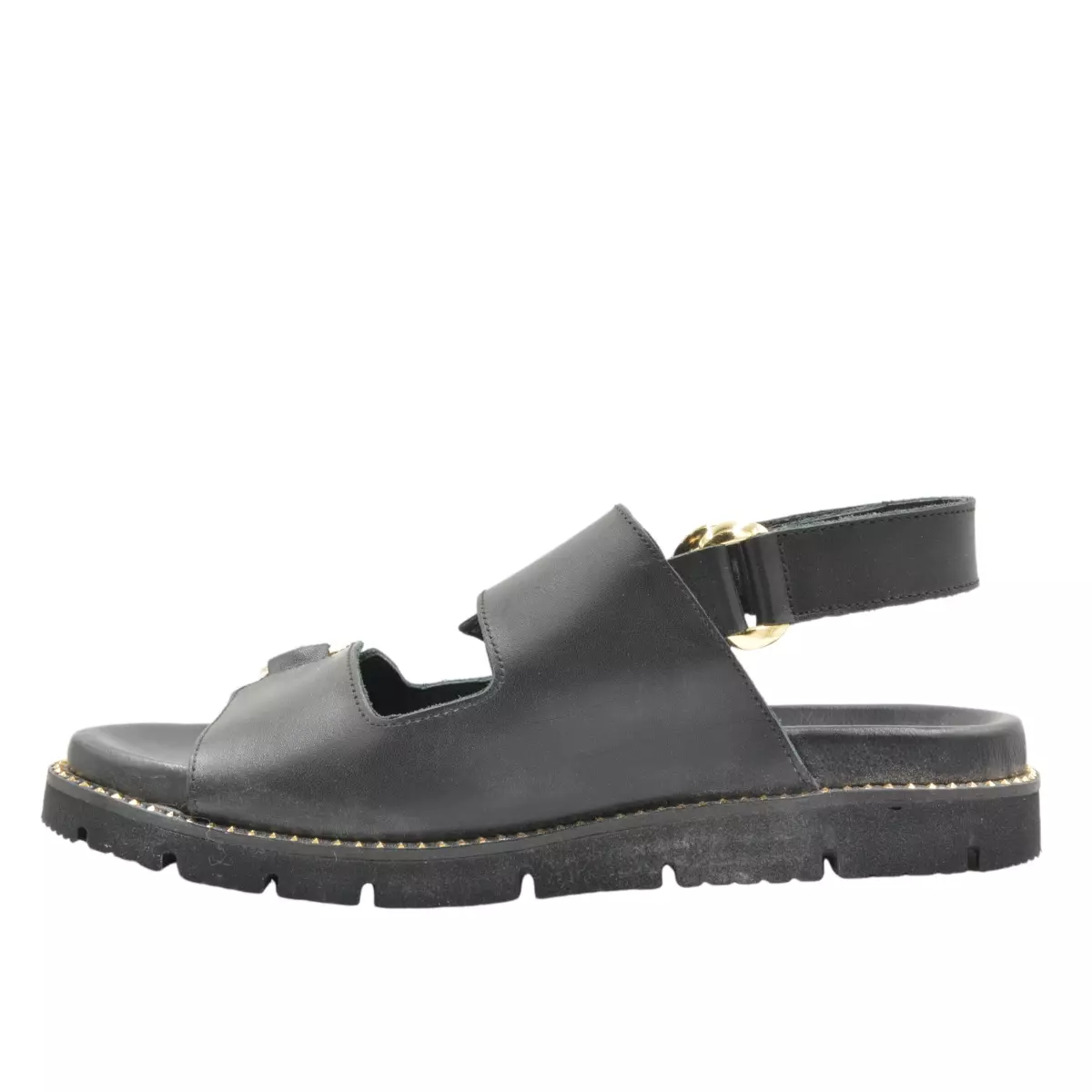 SANDAŁY LA STRADA 151478 BLACK - obrazek 4