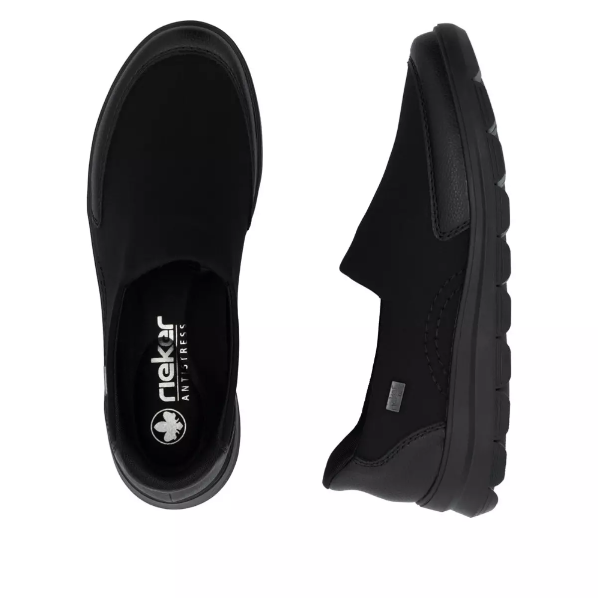 MOKASYNY RIEKER Z0054/00 SCHWARZ - obrazek 3