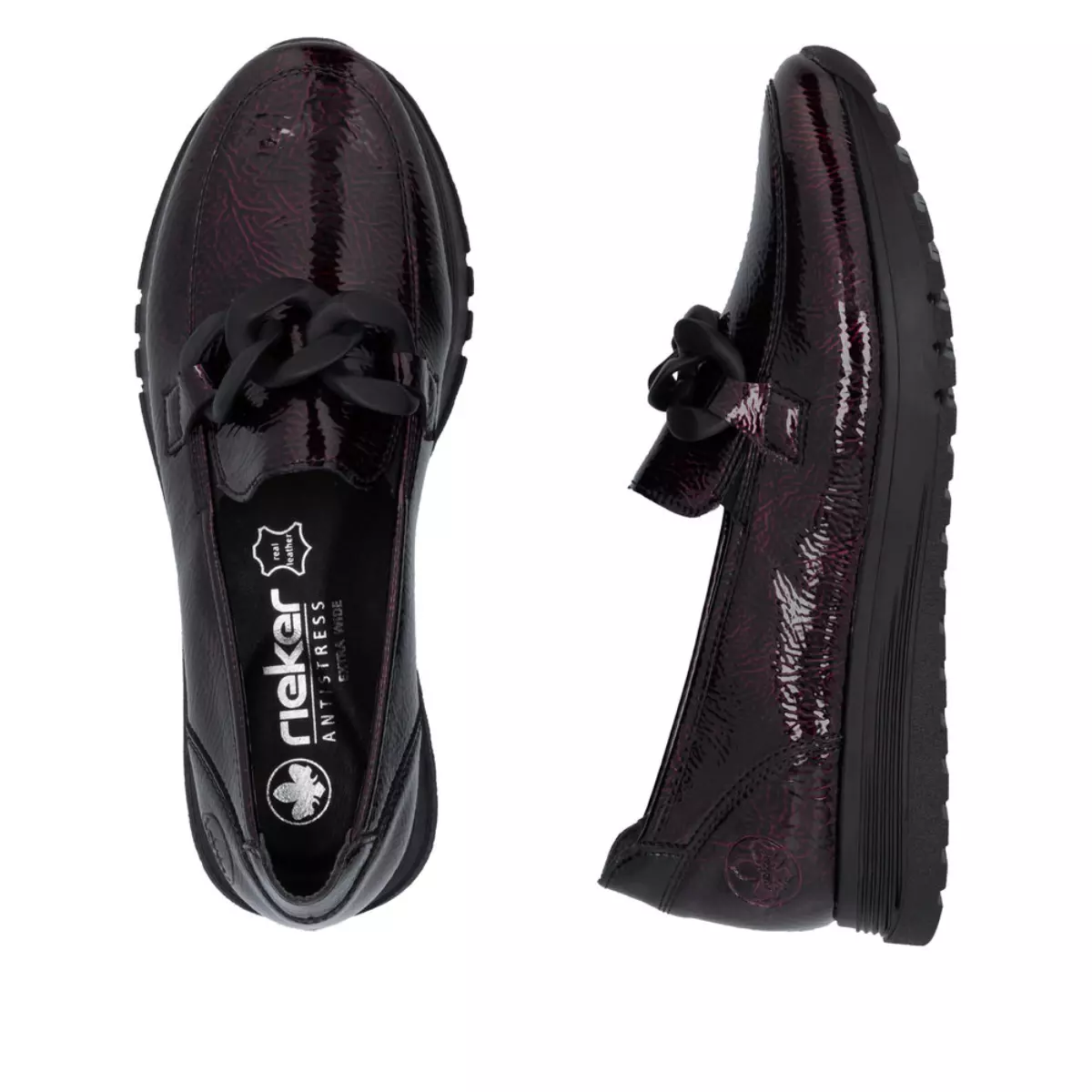 MOKASYNY RIEKER 49051/35 ROT - obrazek 3