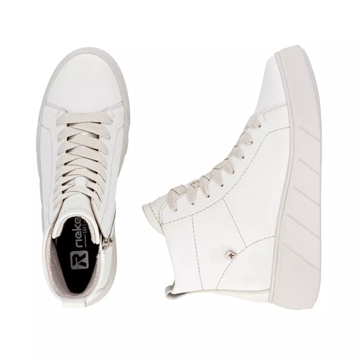 TRZEWIKI RIEKER W2661/80 WEISS - obrazek 3