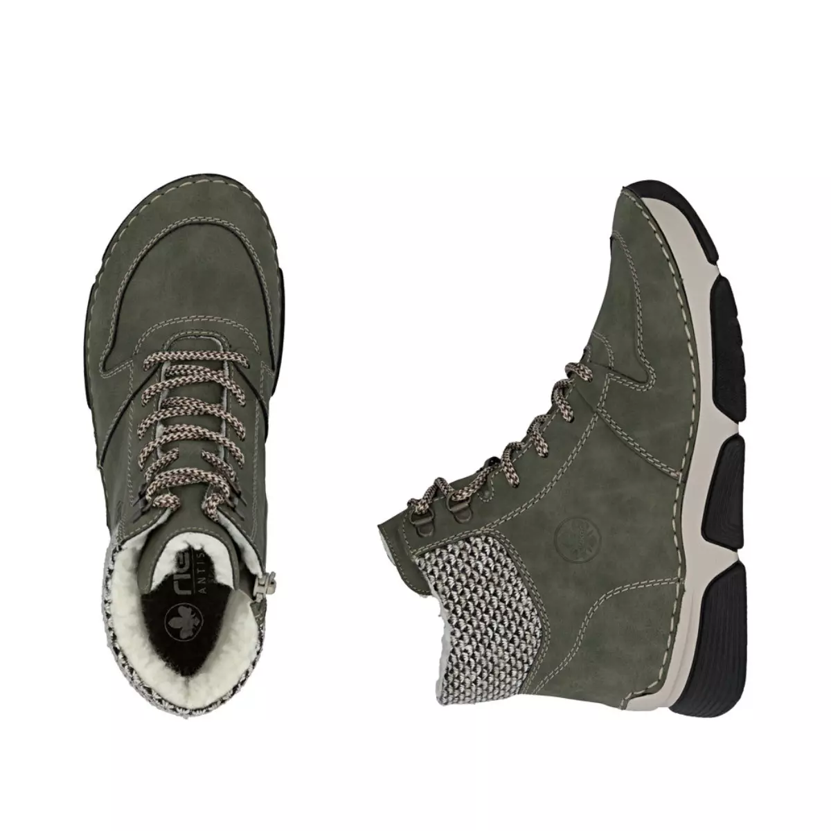 TRZEWIKI RIEKER 45955/54 GRUN - obrazek 3