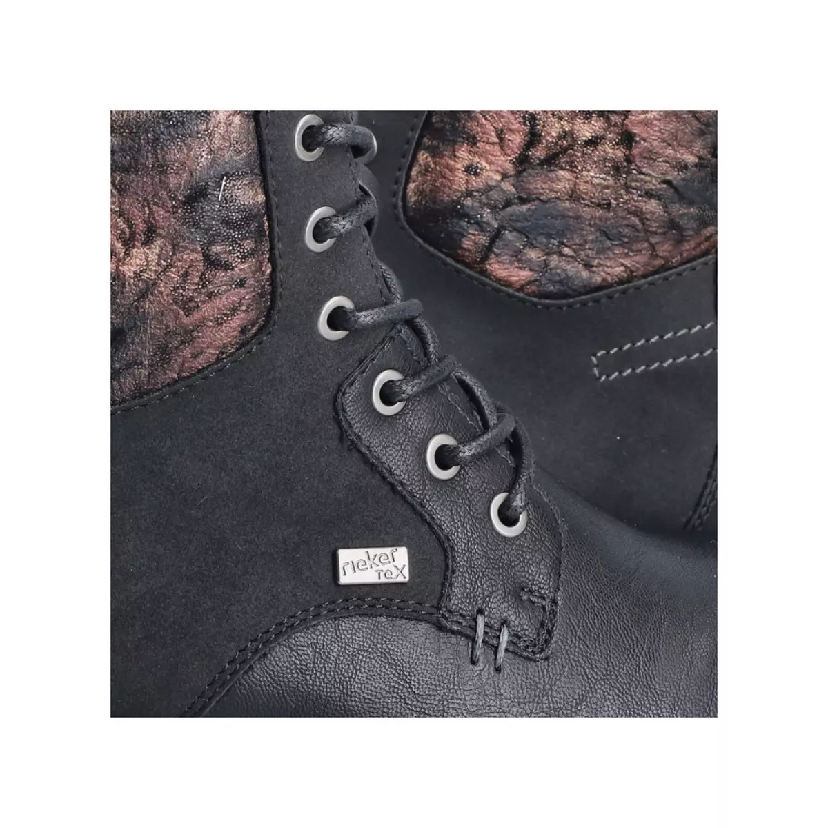 TRZEWIKI RIEKER 94712/00 SCHWARZ - obrazek 2