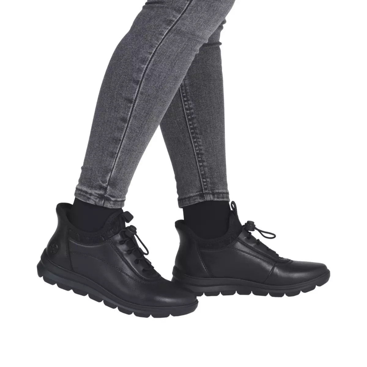 PÓŁBUTY RIEKER Z0057/00 SCHWARZ - obrazek 2