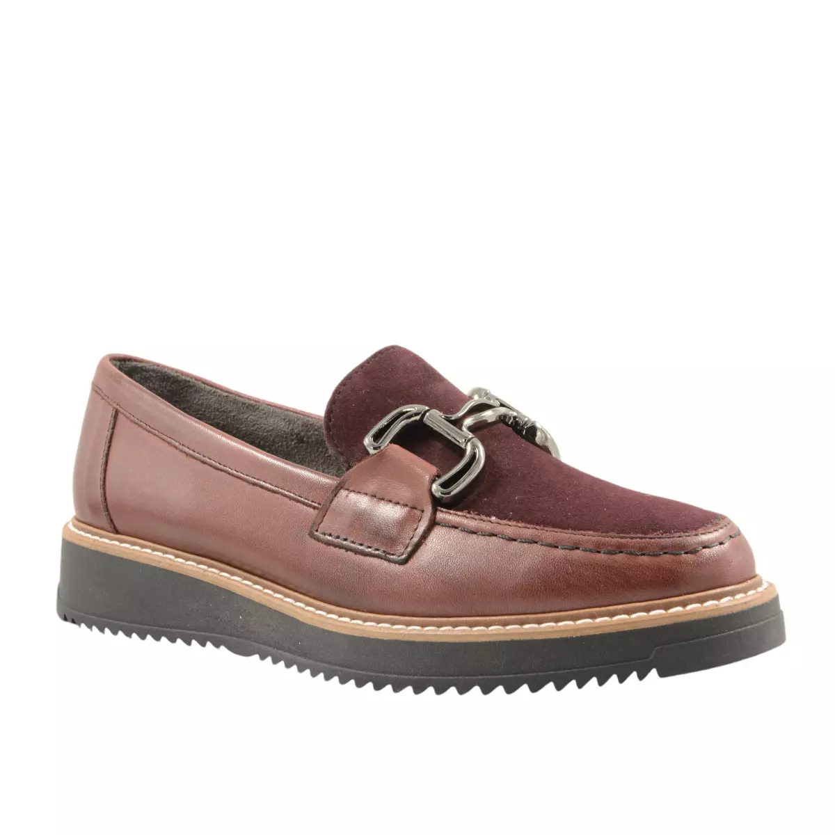 MOKASYNY PITILLOS 10763 BURDEOS - obrazek 6