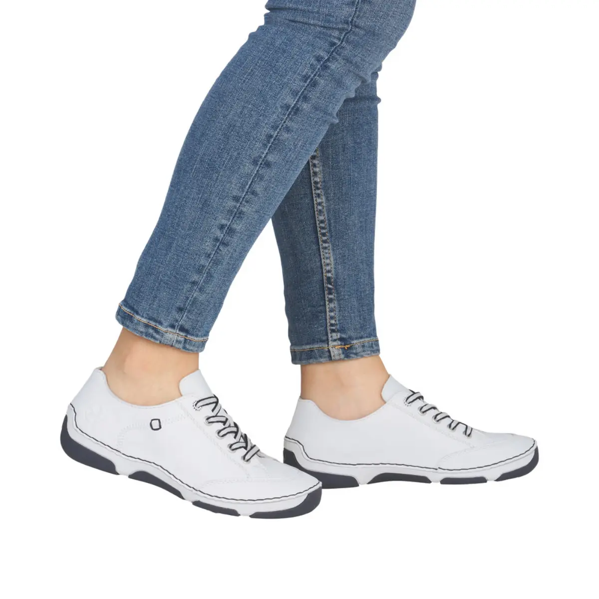 PÓŁBUTY RIEKER 55901/80 WEISS - obrazek 2