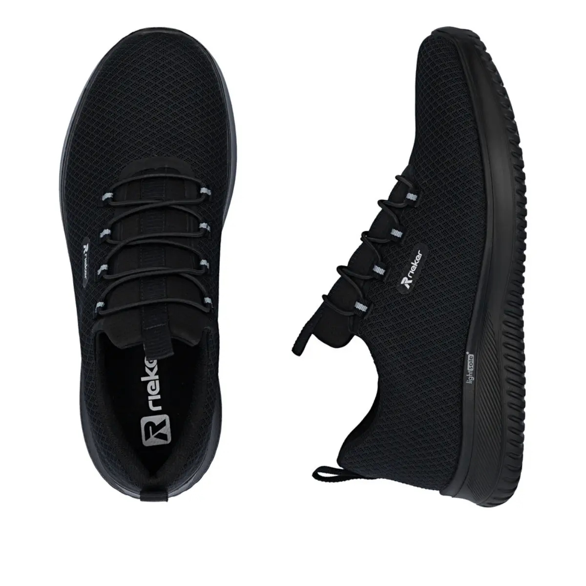 PÓŁBUTY RIEKER B9655/00 SCHWARZ - obrazek 3