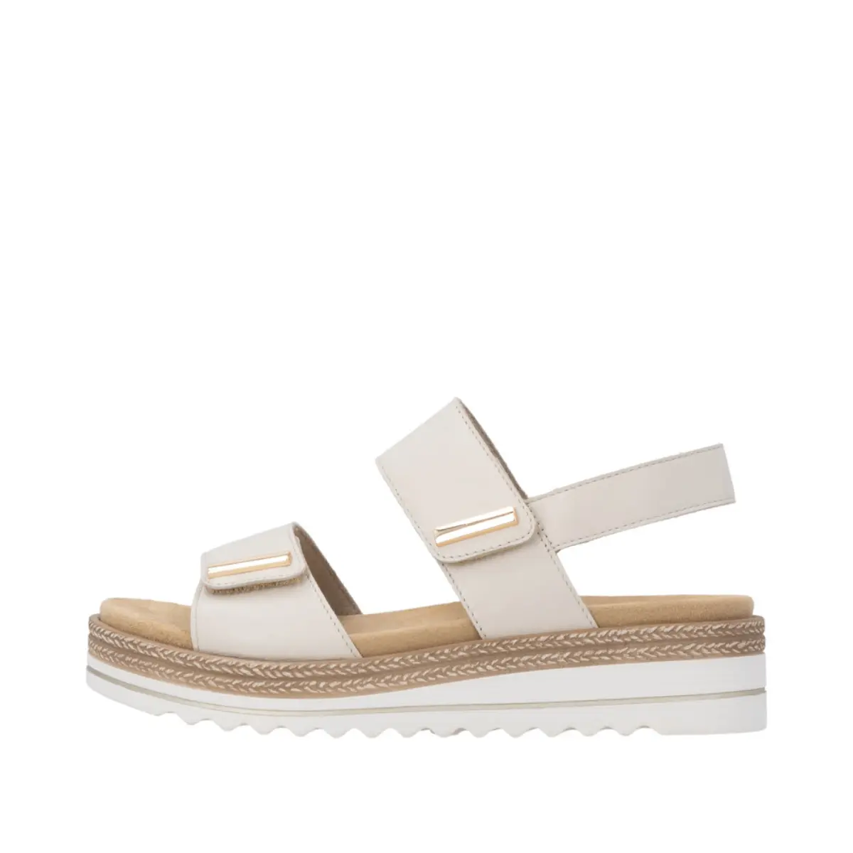 SANDAŁY REMONTE D0Q59/61 BEIGE - obrazek 7