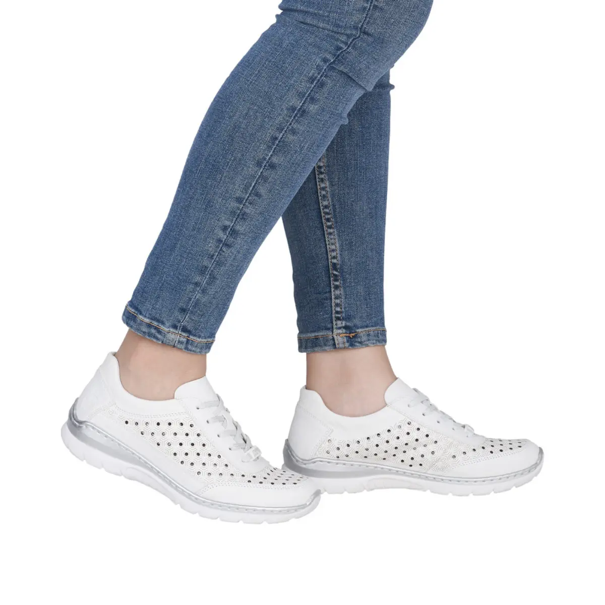 PÓŁBUTY RIEKER L3217/80 WEISS - obrazek 2