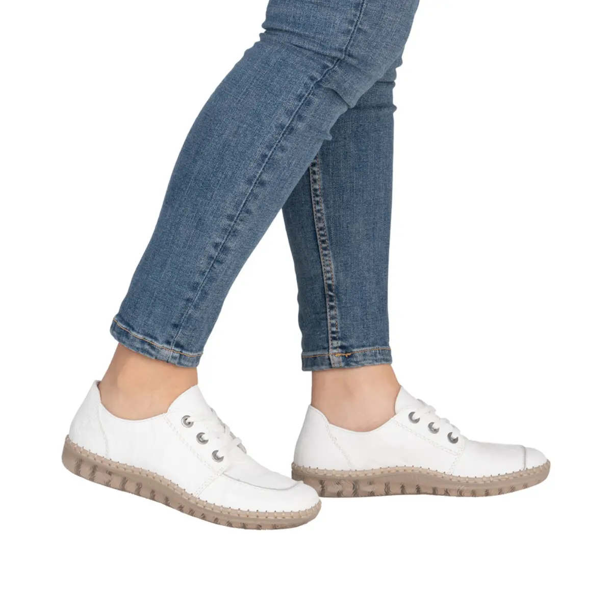 PÓŁBUTY RIEKER N2402/80 WEISS - obrazek 2