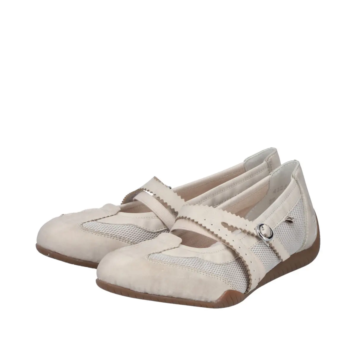 PÓŁBUTY RIEKER 41250/60 BEIGE - obrazek 5