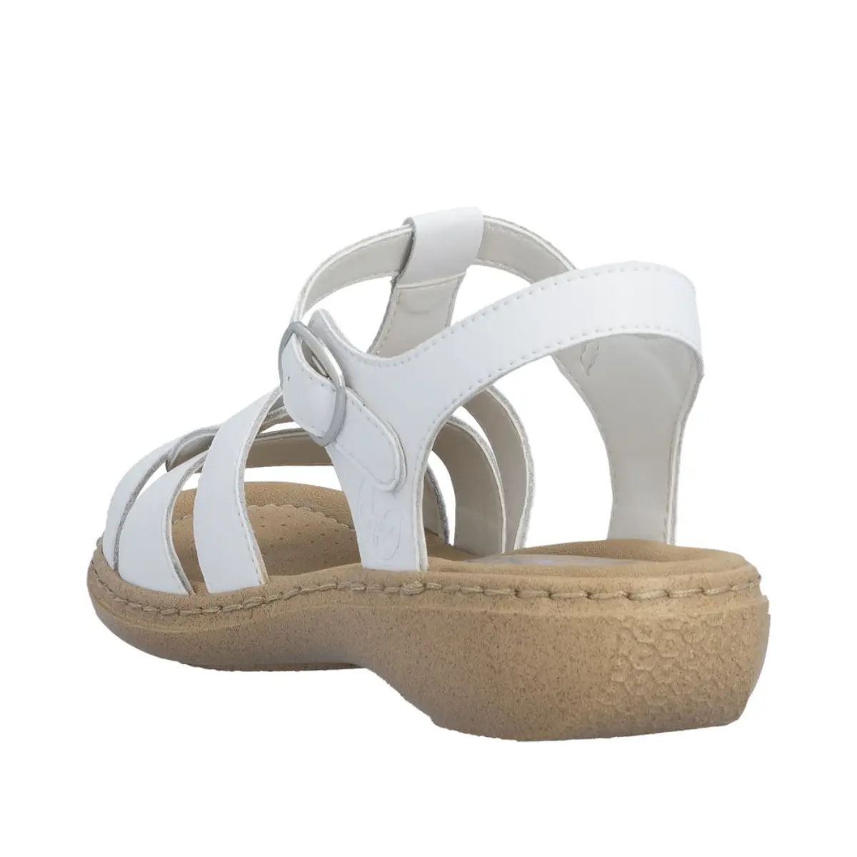 SANDAŁY RIEKER 61853/80 WEISS - obrazek 9