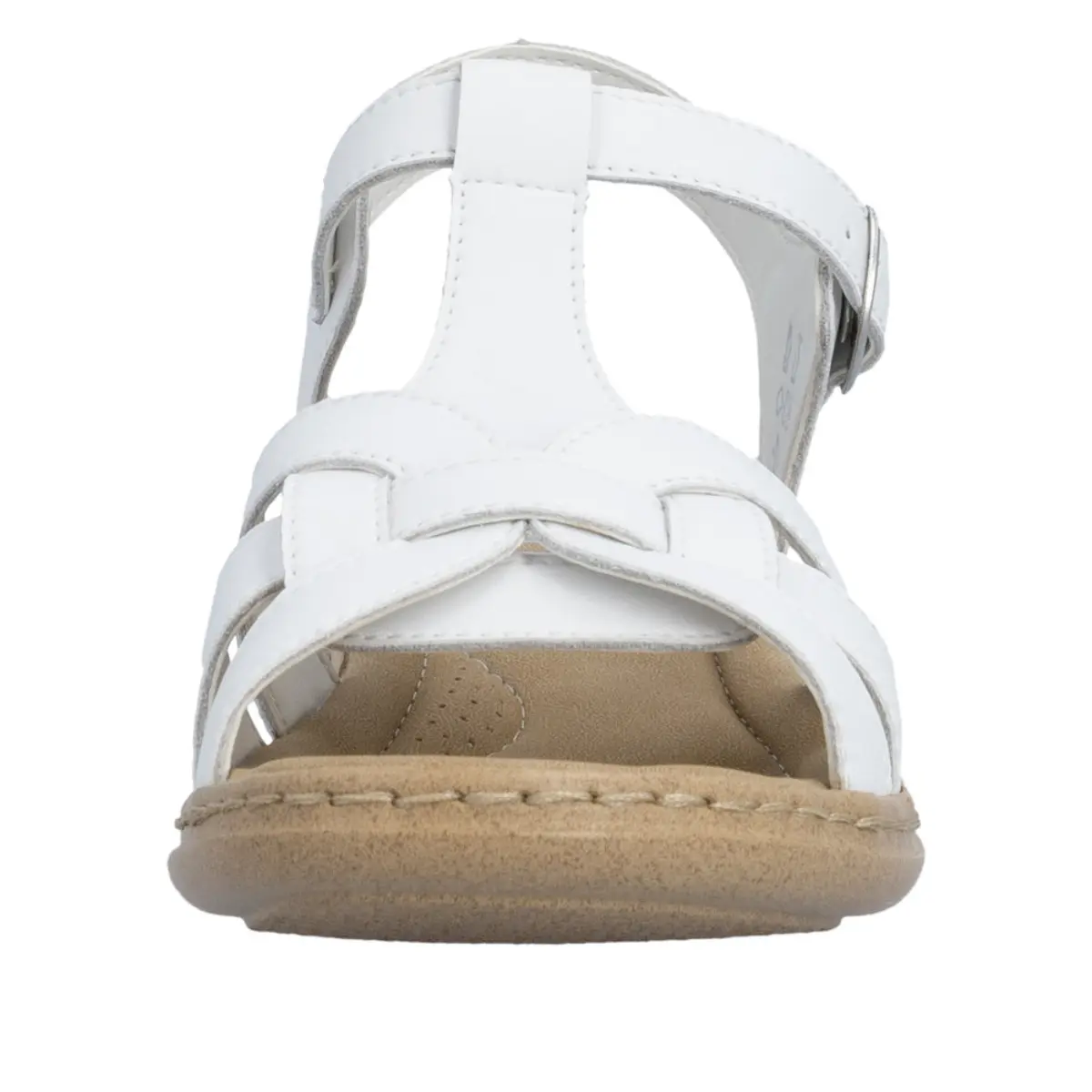 SANDAŁY RIEKER 61853/80 WEISS - obrazek 6