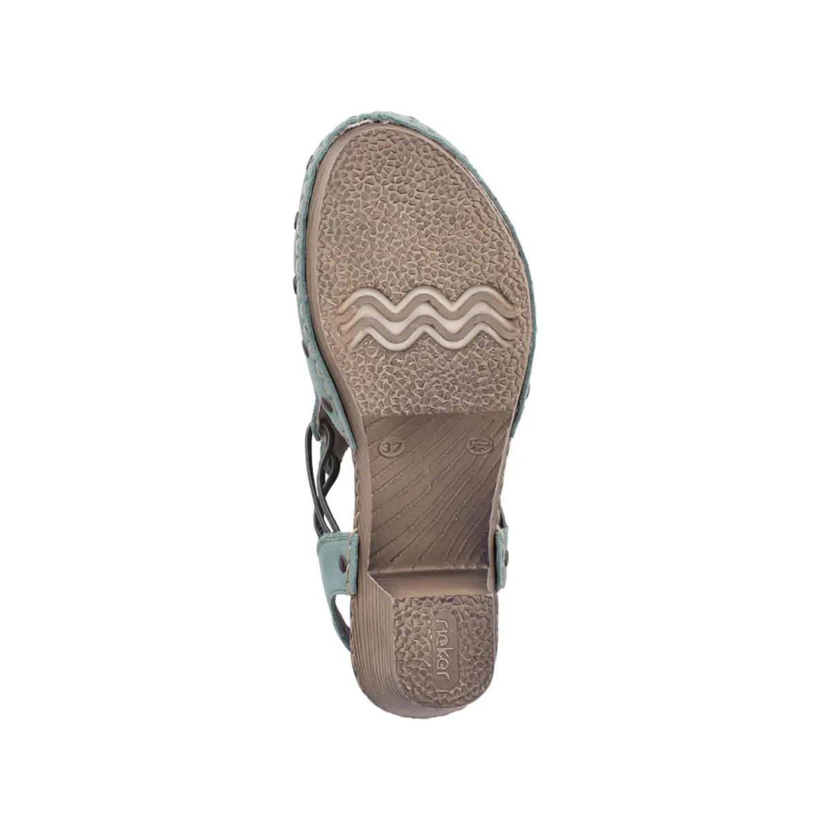 SANDAŁY RIEKER 66775/52 GRUN - obrazek 6