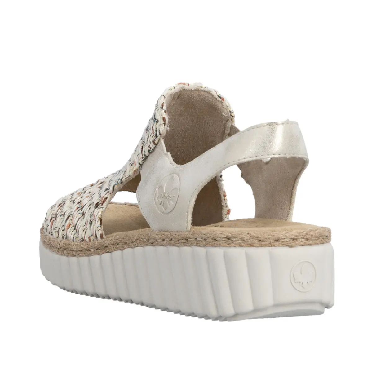 SANDAŁY RIEKER 69276/60 BEIGE - obrazek 9