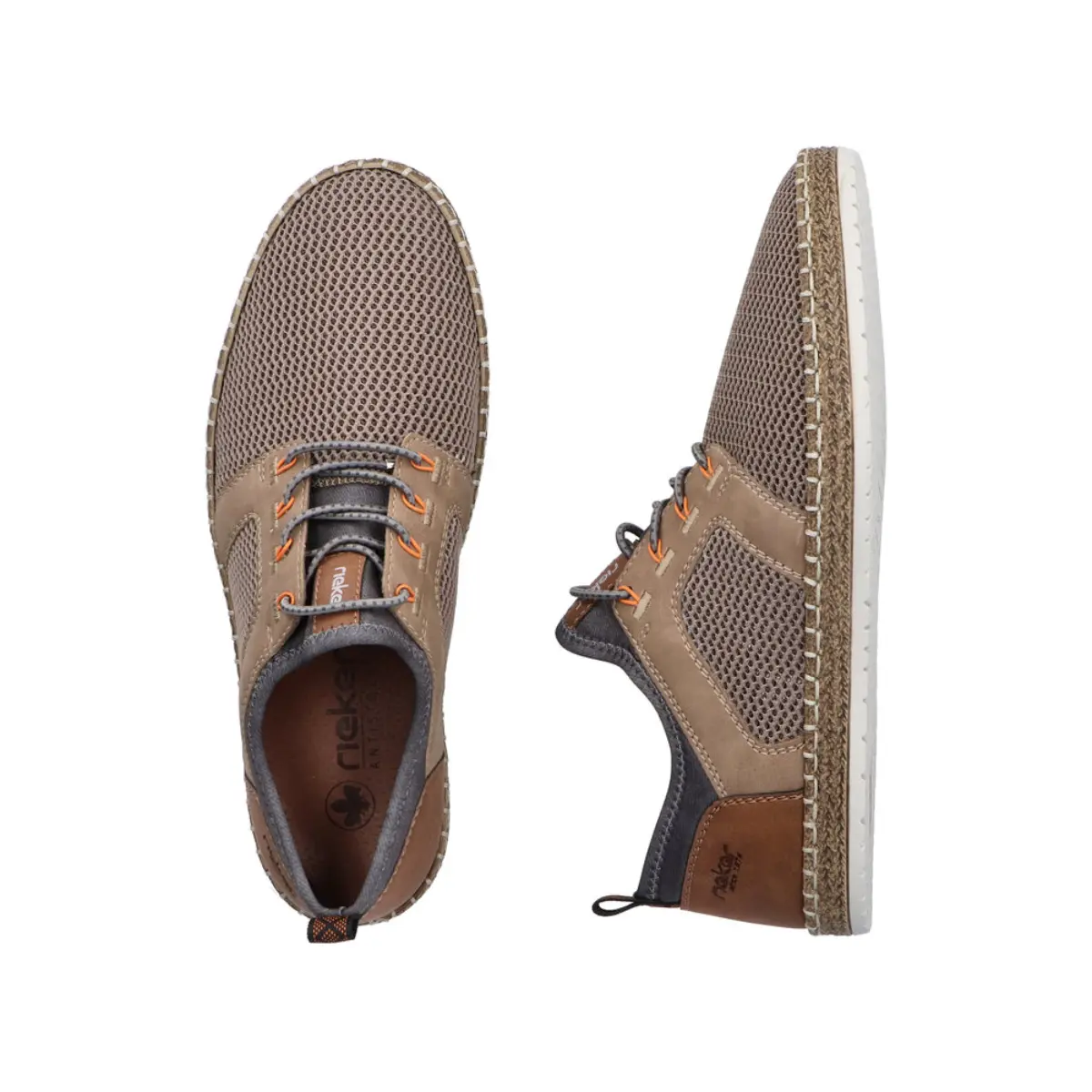 PÓŁBUTY RIEKER B5252/66 BEIGE - obrazek 3