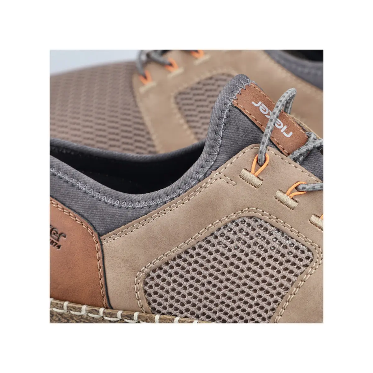 PÓŁBUTY RIEKER B5252/66 BEIGE - obrazek 2