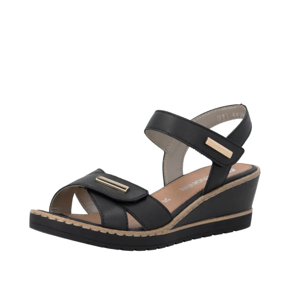 SANDAŁY REMONTE R6266/01 SCHWARZ - obrazek 11