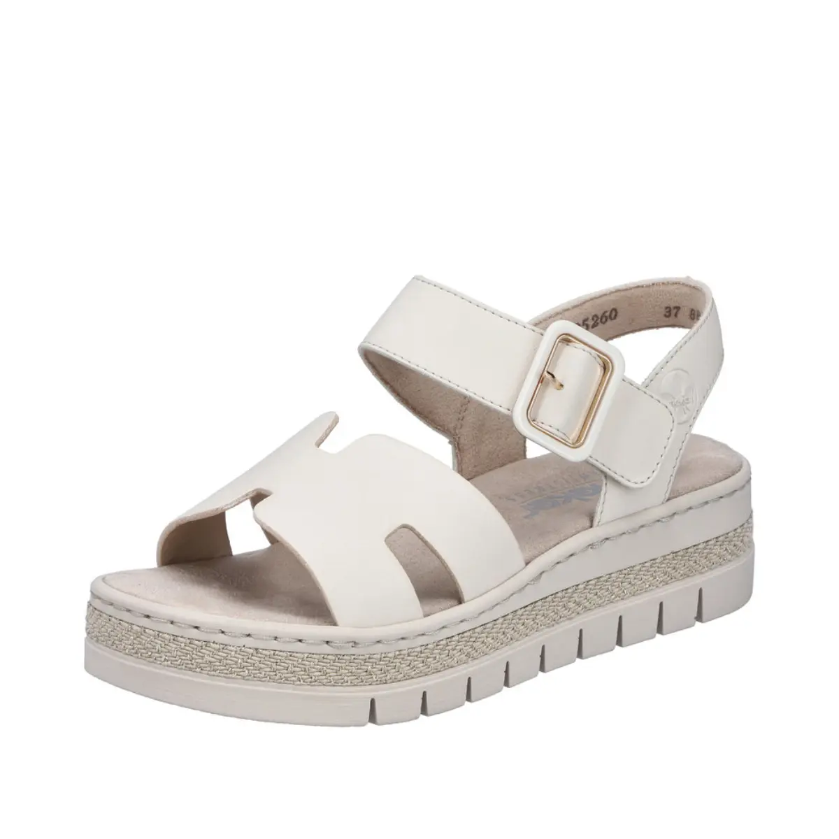 SANDAŁY RIEKER V4952/60 BEIGE - obrazek 11