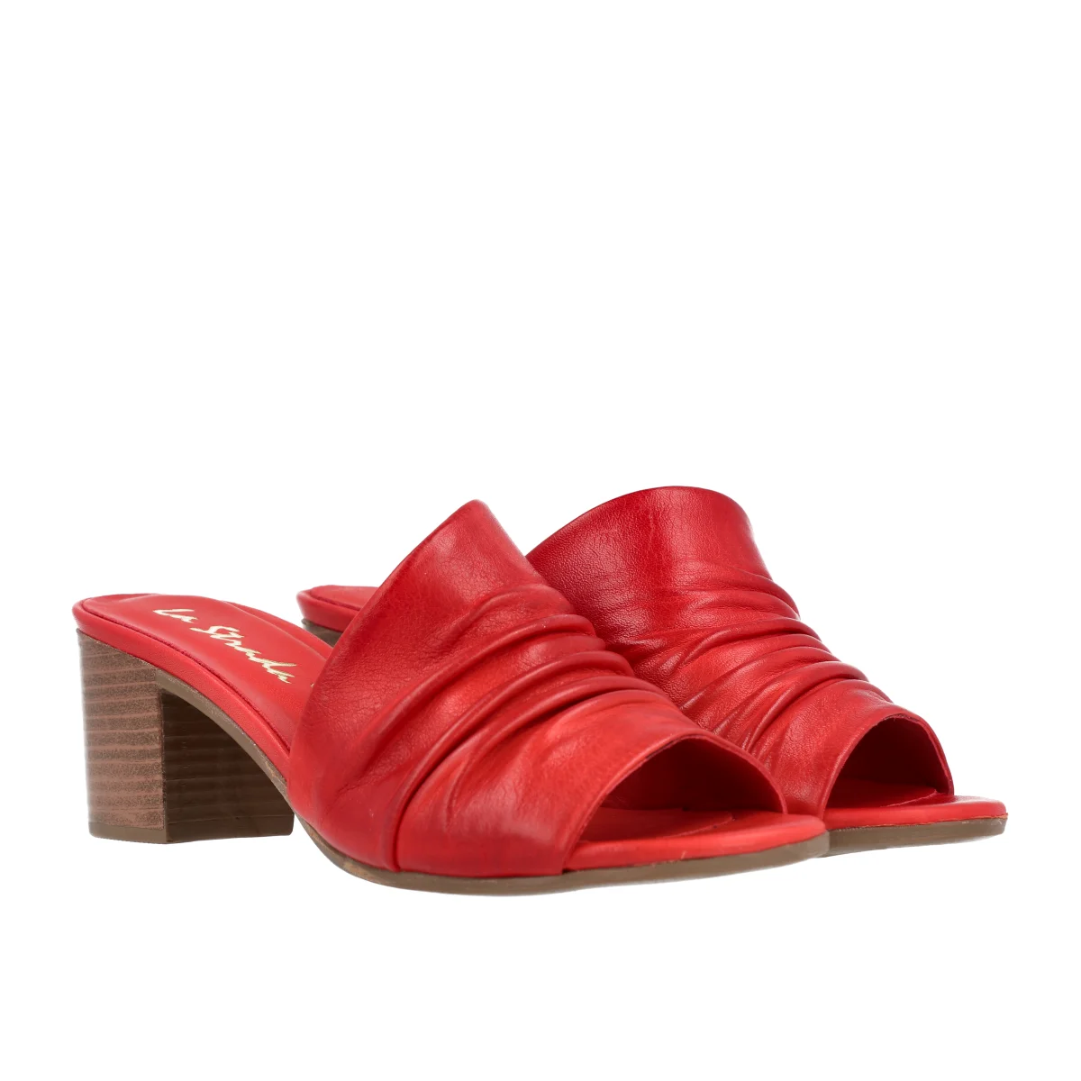 KLAPKI LA STRADA 26Y12541 RED - obrazek 2