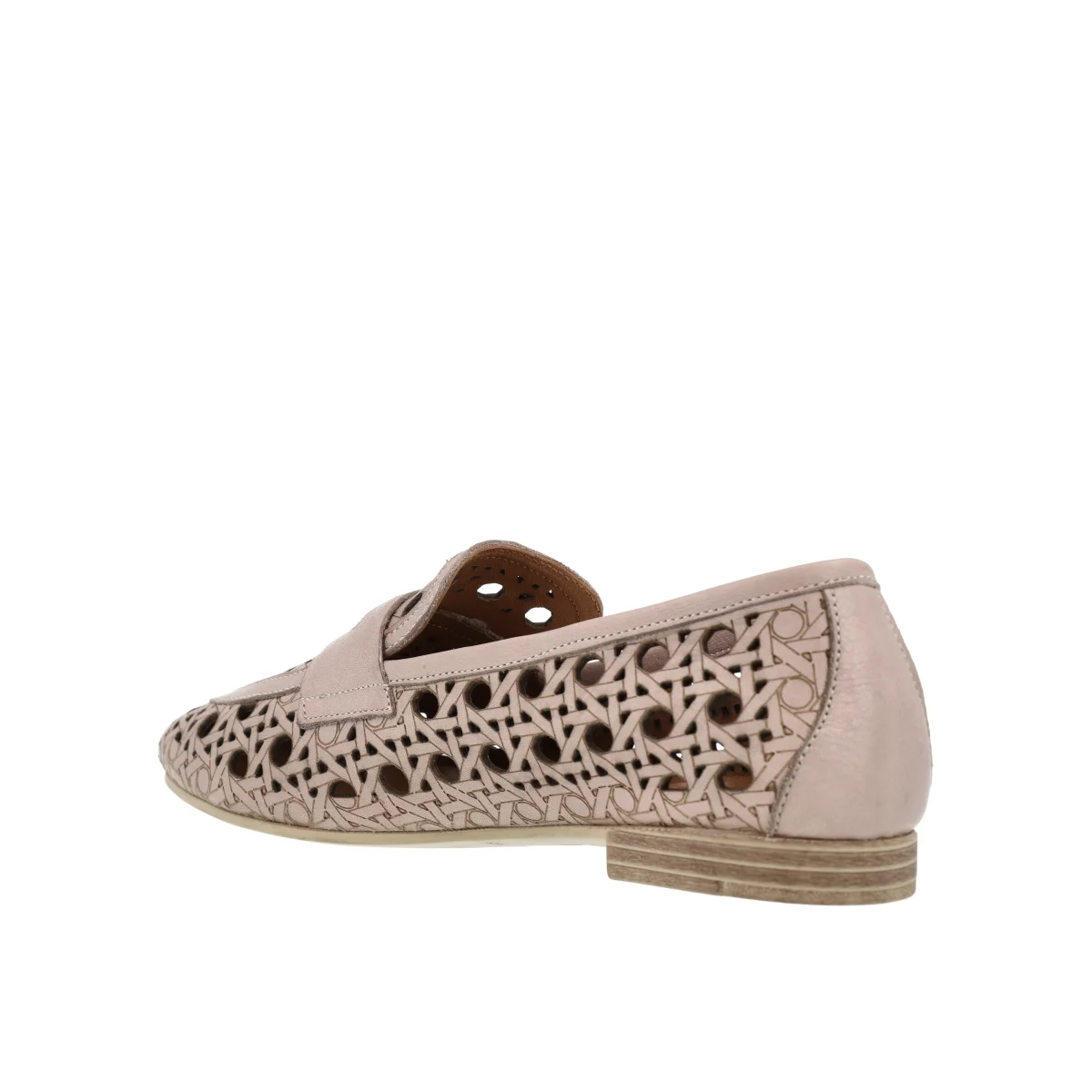 MOKASYNY LA STRADA 5002563 BEIGE 14TBJ STONE - obrazek 7