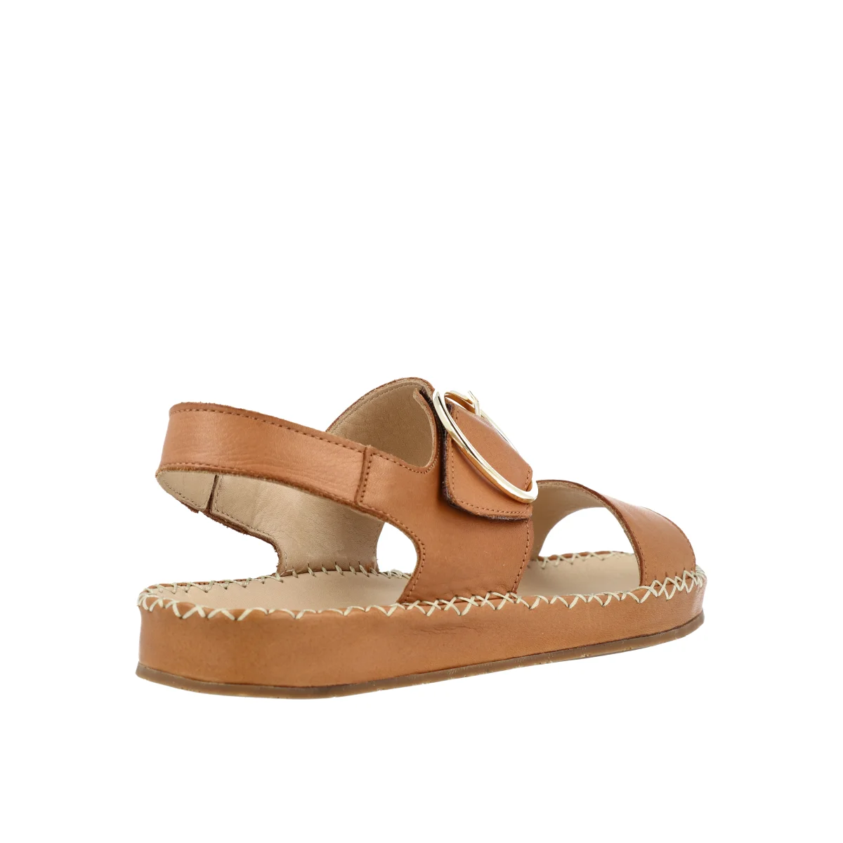 SANDAŁY LA STRADA 01101 COCONUT - obrazek 9