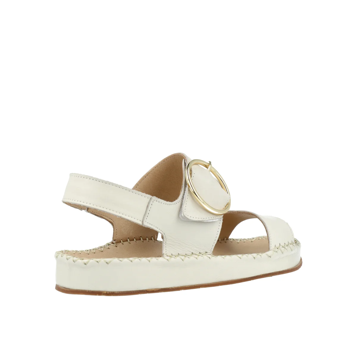 SANDAŁY LA STRADA 01101 CREMA - obrazek 9